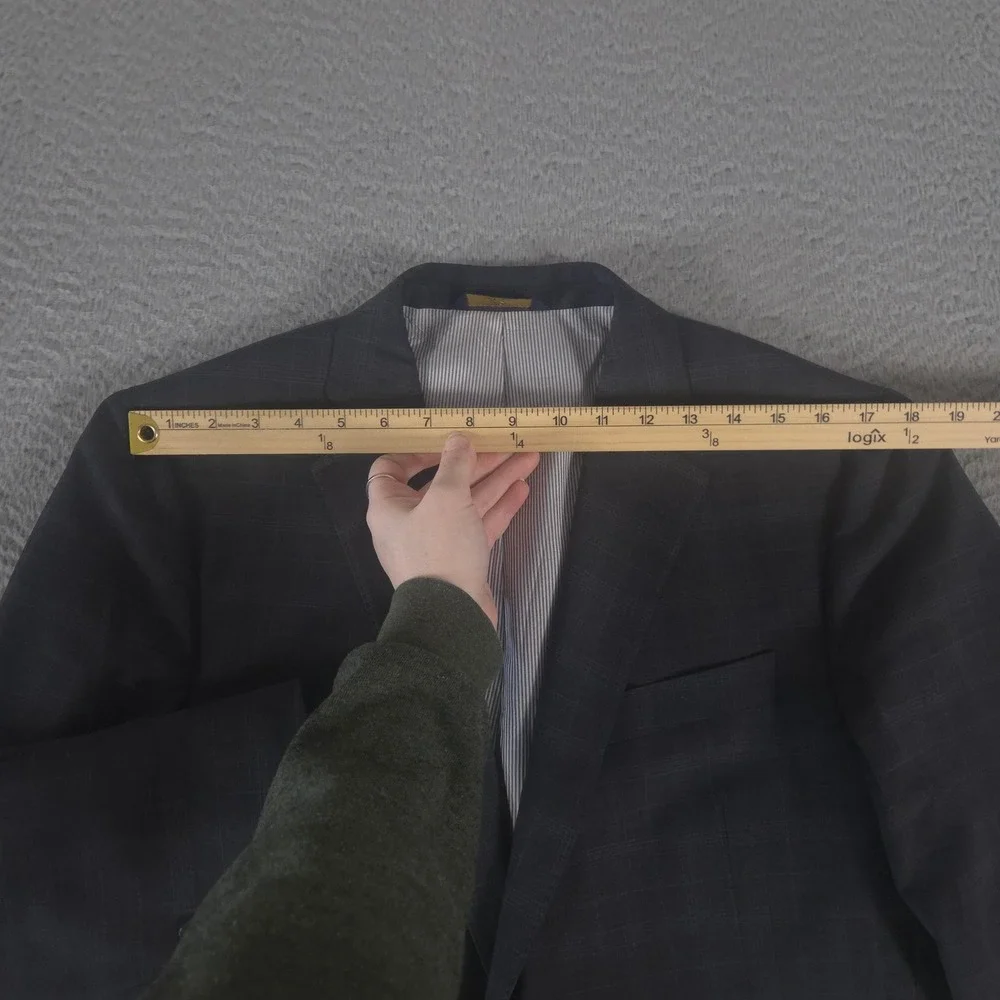 Brooks Brothers Suit Jacket Mens 42R 346 Fitzgerald Explorer Plaid Wool Blend